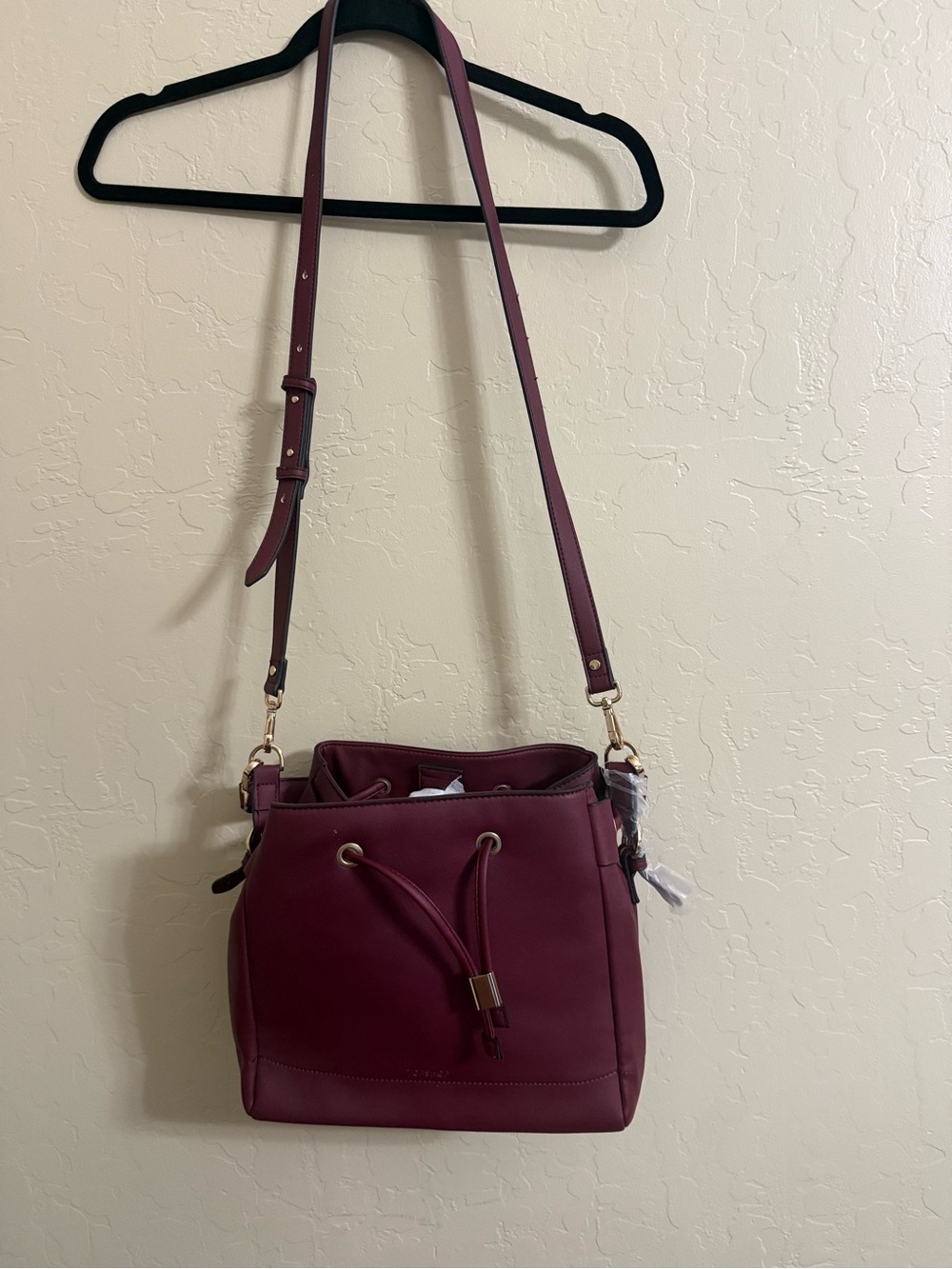 Topshop burgundy handbag/shoulder bag NWOT